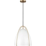 Norman 1 Light Medium Modern Pendant by Visual Comfort Studio - 6551801