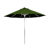 7.5 Foot Commercial Manual Lift Octagon Market Umbrella by Galtech - 722