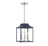 3 Light Small Pendant 16 Inch Tall by Meridian - M30013
