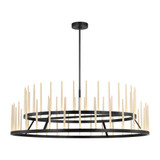 Sagrada 35.2W 64 LED 2Tier Chandelier 60 Inch Wide by Visual Comfort Modern - SLCH81222