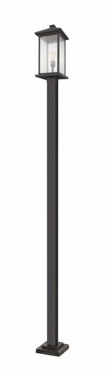 Fisher Fold 1 Light Outdoor Post Mount Lantern 9.5 x 25 Inch by BSH - 372-BEL-856872