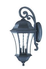 Waverly 3 Light Outdoor Wall Lantern 26.75 Inch Tall by Acclaim - 3622BC