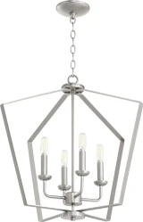 4 Light Large Entry Pendant 23 Inch Wide by Quorum - 894-4