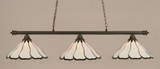 Oxford 3 Light Small Island Chandelier by Toltec 373-1612556 - 373-1612556