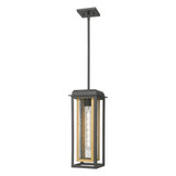 Mansfield 1 Light Outdoor Pendant 19 Inch and 7.5 Inch Wide by Innovations - 9951-1H-19