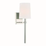 Bromley 1 Light Candle Style Wall Sconce by Crystorama - BRO-451