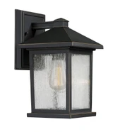 Fisher Fold 1 Light Outdoor Wall Lantern 10 Inch Tall by Bailey Street Home - 372-BEL-457454