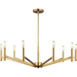 Vector 9 Light Oversized Chandelier by Visual Comfort Studio - 3124309