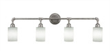 Vintage 4 Light Vanity Light 39.75 Inch Wide by Toltec - 184-3975-1225-