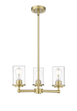 Evesham Glas 3 Light Small Chandelier by Bailey Street Home - 159-BEL-1325465