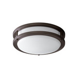 Oracle 8.2W 1 LED Flush Mount 3.5 Inch Tall and 10.5 Inch Wide by Oxygen - 3-618