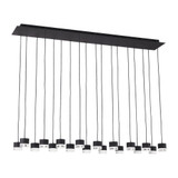 Gable 18 Light Mini Chandelier by VC Modern 700TRSPGBL18TB-LED930120 - 700TRSPGBL18TB-LED930120