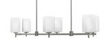 Franklin 6 Light Island 8.5 Inch Tall and 36 Inch Length by Toltec - 1226-85-36