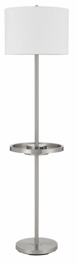 Gastiom Drive 1 Light Floor Lamp with Metal Tray 62 x 16 Inches - 1-BEL-1329209