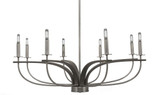 Monterey 8 Light Oversized Chandelier by Toltec - M8_2908_UC