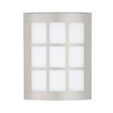 Moto 13 10W 2 LED Outdoor Wall Lantern by Besa - MOTO13GR-WA