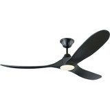 Highgrove Glebe 3 Blade 60 Inch Ceiling Fan with Light Kit by BSH - 96-BEL-3087746