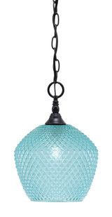 1 Light Chain Hung Mini Pendant 13 x 9 Inch by Toltec 11-BC-4922 - 11-BC-4922