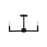 Fullton 3 Light 20 Inch Wide Semi Flush Mount by Visual Comfort Studio - 7764203