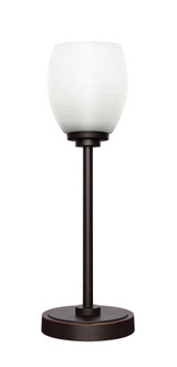 Luna 1 Light Table Lamp 17 Inches Tall and 5.5 Inches Wide by Toltec - 53-5517