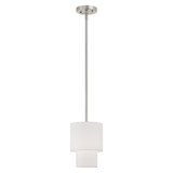 Claremont 1 Light Small Pendant by Livex - 51040M