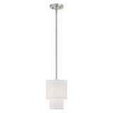 Claremont 1 Light Small Pendant by Livex - 51040M
