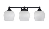Paramount 3 Light Vanity Light 8 Inch Tall by Toltec - 3423-8-48