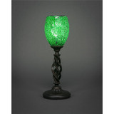 Elegante 1 Light Mini Table Lamp 16.5 x 5 Inches by Toltec  - 61-5165