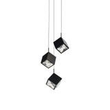 Ice Cube 21W 3 LED Medium Pendant by Dweled - PD-29303R