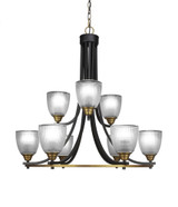 Paramount 9 Light Large Chandelier by Toltec 3409-29752975 - 3409-29752975