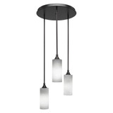 Empire 3 Light Matrix Large Pendant 18 Inch Wide by Toltec - 2183-18-1425-