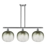 Brookhaven Sphere 3 Light Stem Hung Island 13X 37 Inch Wide by Innovations - 516-3I-G481-10