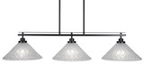 Odyssey 3 Light Oversized Linear Island Pendant by Toltec - 2636-445-9-445
