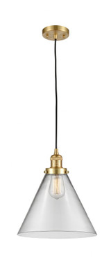 Cone 1 Light Medium Pendant by Innovations 201C-G4L-L - 201C-G4L-L