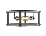 Kirkland 3 Light 16.25 Inch Wide Round Flush Mount by Z-Lite - 472F3R