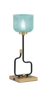 Sandia 1 Light Accent Lamp 20 Inch Tall and 6.5 Inch Wide by Toltec - 60-20-65
