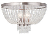 Valentina 5 Light 18.25 Inch Wide Flush Mount by Livex - 51866