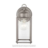 Ferry Bank - 1 Light Large Outdoor Wall Lantern in Traditional Style - 4.5 inches wide by 10.25 inches high - 73-BEL-4169638