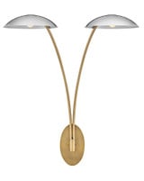 Glenn 10W 2 LED Large Wall Sconce 40.25 Inch Tall by Fredrick Ramond  - FR41642