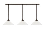 Stem 3 Light Large Linear Pendant by Toltec - 48-16-85-60