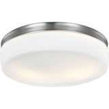 Issen 2 Light 13.5 Inch Wide Flush Mount by Visual Comfort Studio - FM504