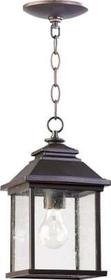 Pearson 1 Light Small Outdoor Penant by Quorum - 7941-7