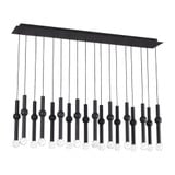 Guyed 18 Light Mini Chandelier by VC Modern 700TRSPGYD18TB-LED930277 - 700TRSPGYD18TB-LED930277