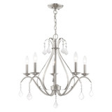 Caterina 5 Light Medium Chandelier by Livex - 40845