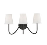 3 Light Wall Sconce 20 Inch Wide by Meridian - M90056