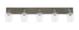 Oxbridge 5 Light Vanity Light 46.5 Inch Length by Toltec - 1775-GPDW-210