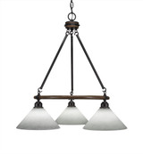 Blacksmith 3 Light Medium Chandelier by Toltec 1766-245275 - 1766-245275