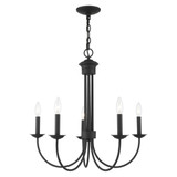 Estate 5 Light Medium Chandelier by Livex - 42685