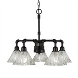 Vintage 5 Light Medium Chandelier by Toltec 285-22751875 - 285-22751875