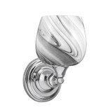 1 Light Bubble Glass Wall Sconce 10.5 Inch Tall by Toltec - 40-48